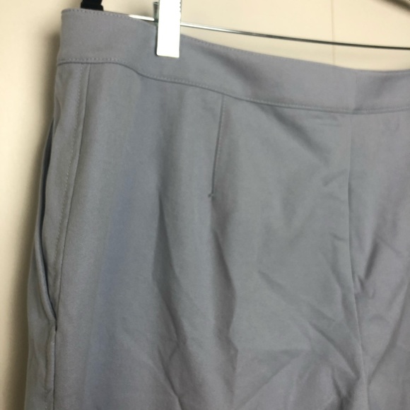 St. John Cropped Trousers Light Blue Straight Leg - Picture 6 of 6